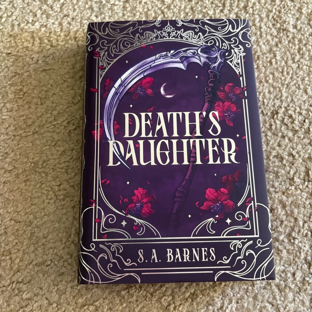 Fairyloot Edition of Death’s Daughter by SA Barnes
